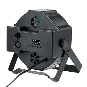 Foco18 Led Uv Negro Luz Dmx Fiesta Fluor