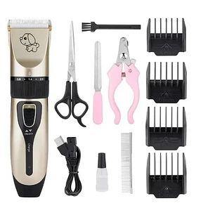 Maquina Corta Pelo Perros Cortadora Usb Accesorios Gatos