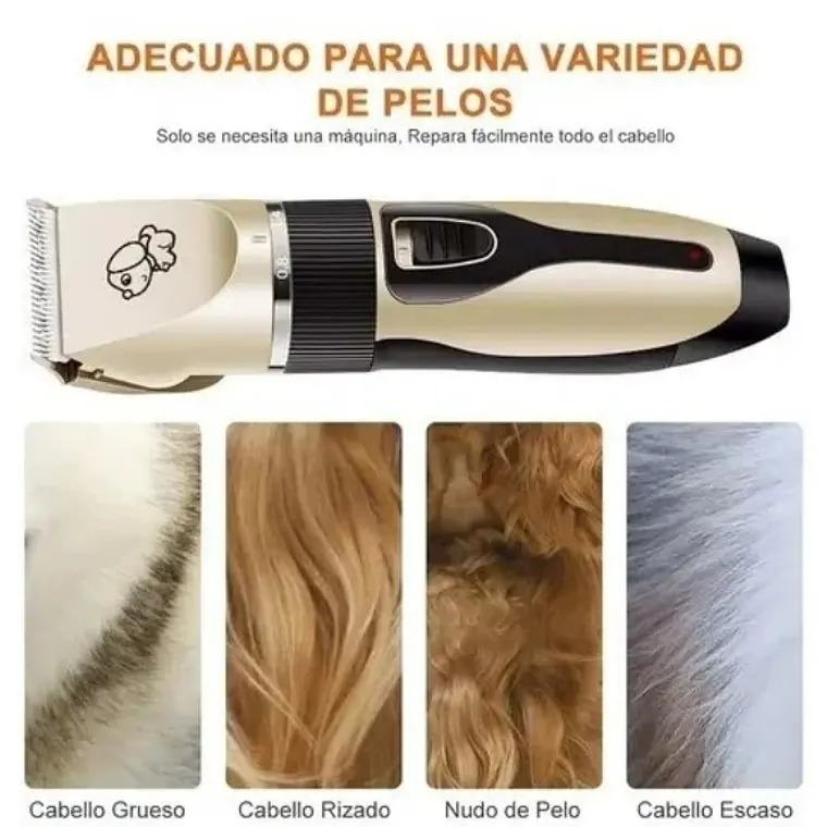 Maquina Corta Pelo Perros Cortadora Usb Accesorios Gatos 3