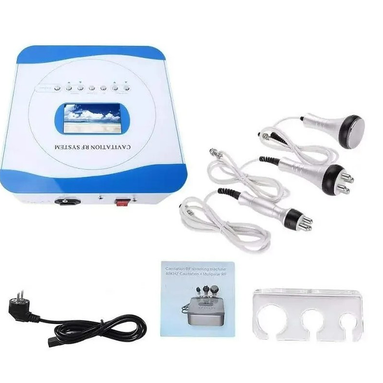 Maquina Cavitación Radiofrecuencia Facial Y Corporal 3 En 1 2