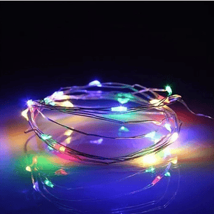 Guirnaldas Luces 20 Micro Led Hadas 2 Metros a Pilas