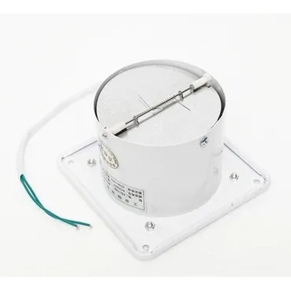 Extractor De Aire Metálico Industrial 4 Pulgadas 10cm 25w 3