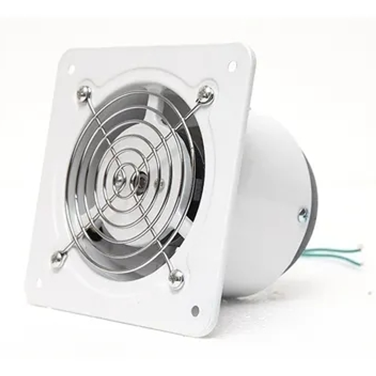 Extractor De Aire Metálico Industrial 4 Pulgadas 10cm 25w 4