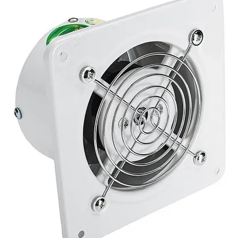Extractor De Aire Metálico Industrial 4 Pulgadas 10cm 25w 6