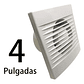 Extractor Aire 220v 4 Pulgadas 10cm Baño Cocina Oficina - Miniatura 1