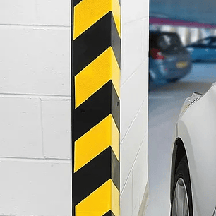 Esquinero Protector De Caucho Para Esquinas Pared Columnas