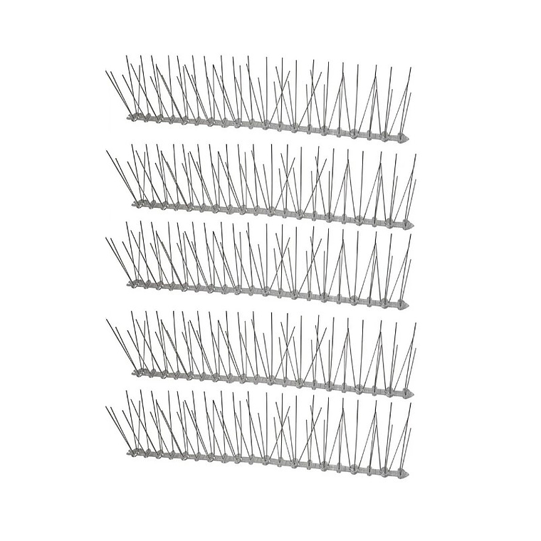 Pack 5 Púas Repelentes Palomas Anti Aves 2