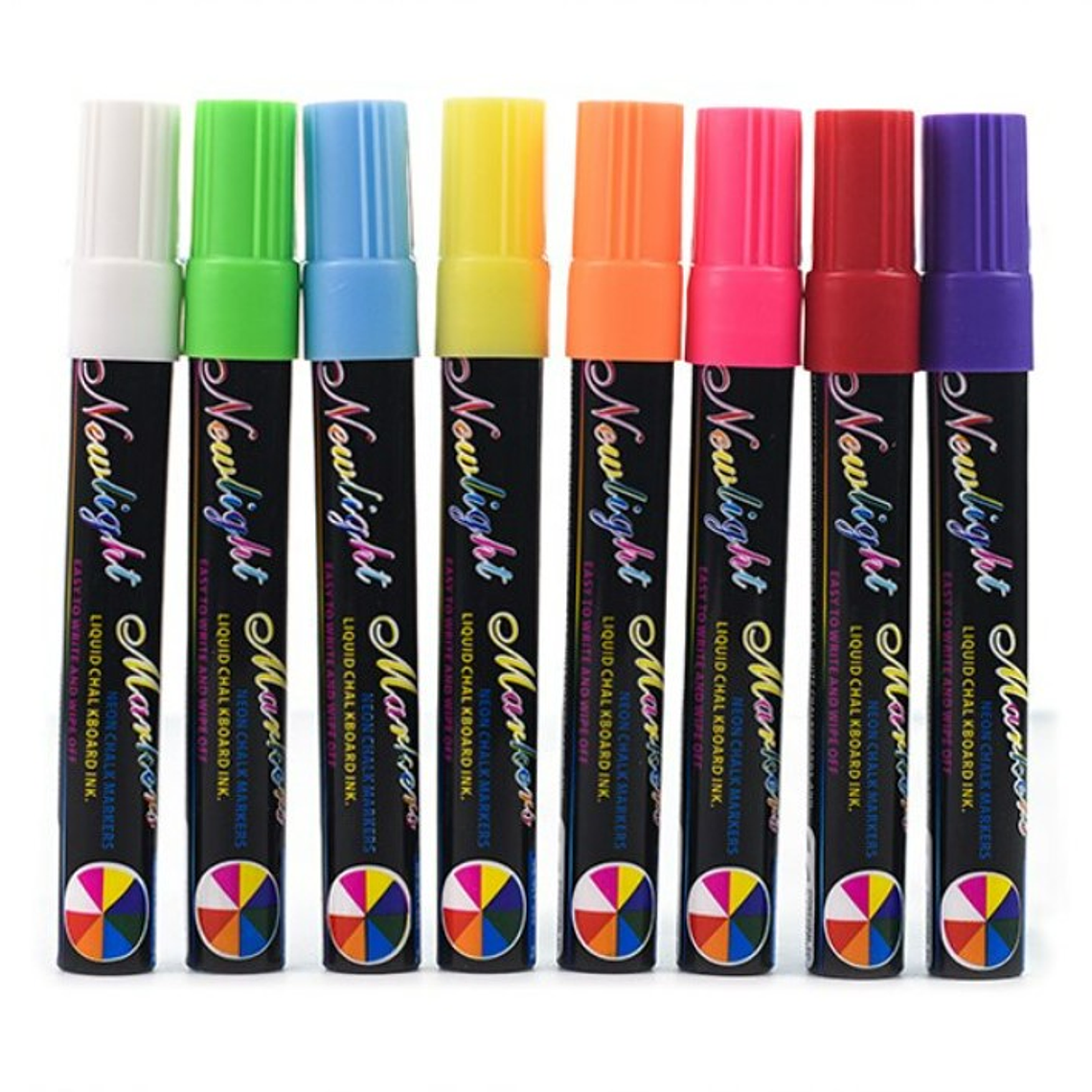 Set 8 Plumones Lápiz Pizarra Led 1