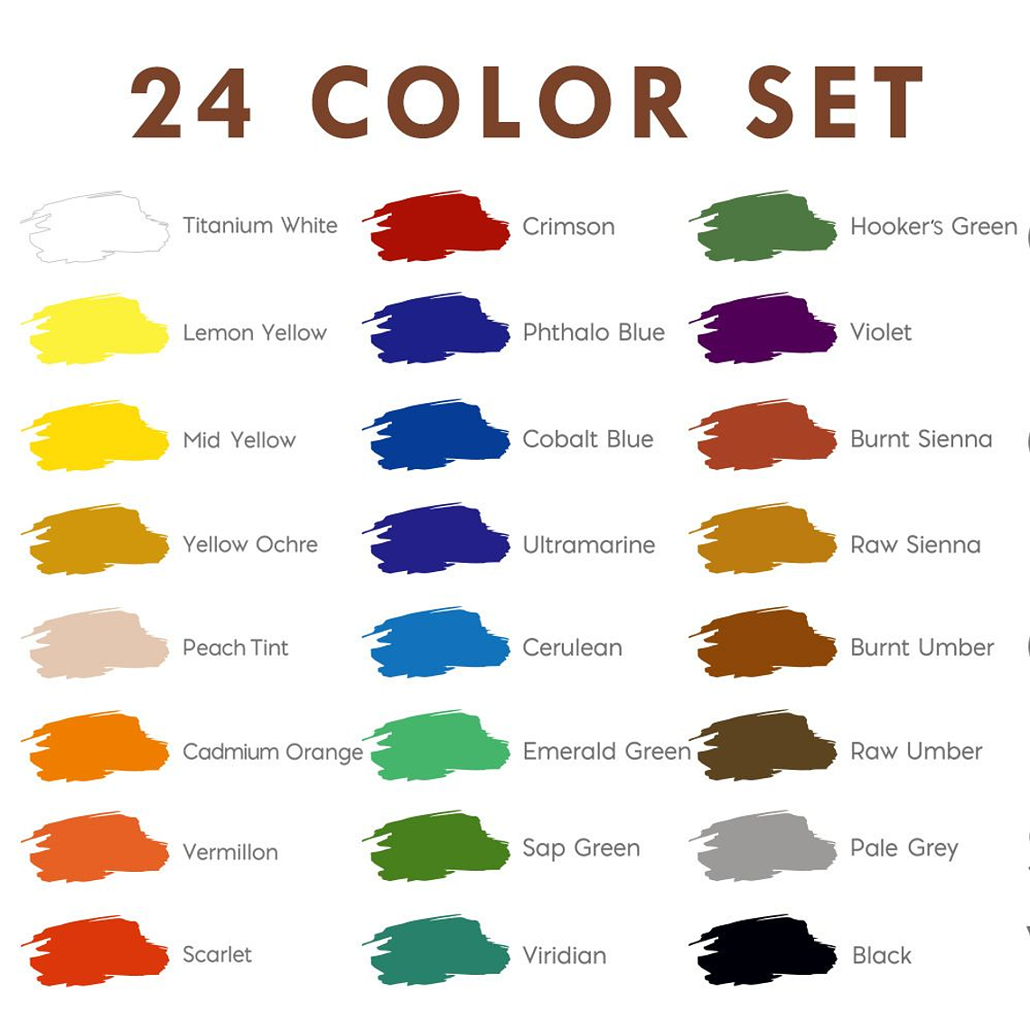 Kit 40pcs Lienzo Pintura Acrilica Bastidor Espatulas Pinceles 6