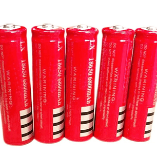 Baterias Recargables Modelo 18650