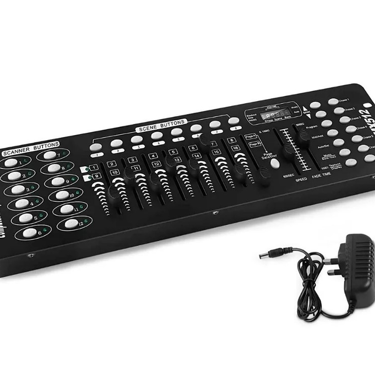 Controlador Dmx 512 Consola Mesa Iluminación 192 Canles 1