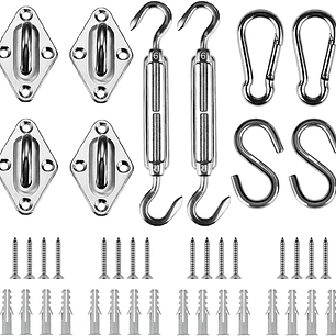 Kit De Instalación Para Fijación De Toldo Vela