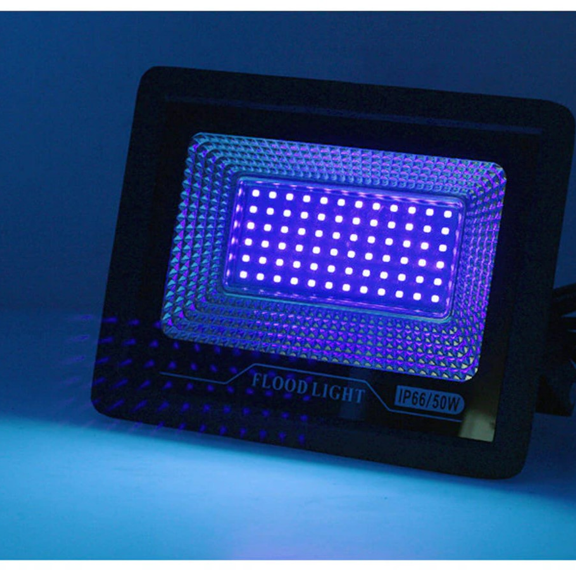 Foco Led Uv 50w Potente Exterior Ultra Violeta 2
