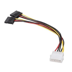 Cable Poder Doble Sata A Ide Molex