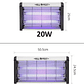 Lámpara Uv Eléctrica Mata Mosquitos Moscas Insectos 20w - Miniatura 4