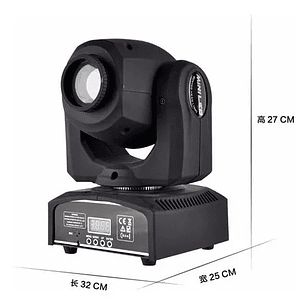 Mini Cabeza Movil Robotica Led 30w