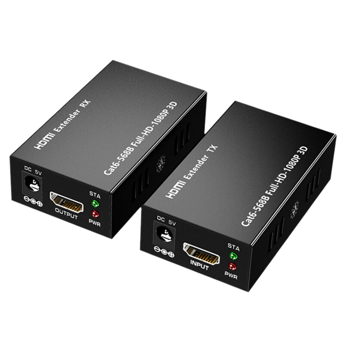 Extensor Video Audio Digital 60mts Hdmi Cable Red Utp Rj45 1