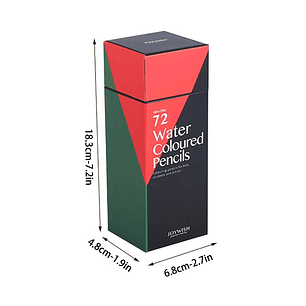 Juego De 72 Lapices De Colores Solubles En Agua