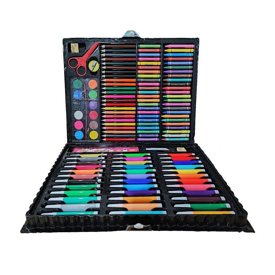 Set De Arte Para Niños 150 Piezas Lápices Para Colorear