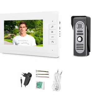 Video Portero Timbre Con Cámara Citófono Pantalla 7 Pulgadas