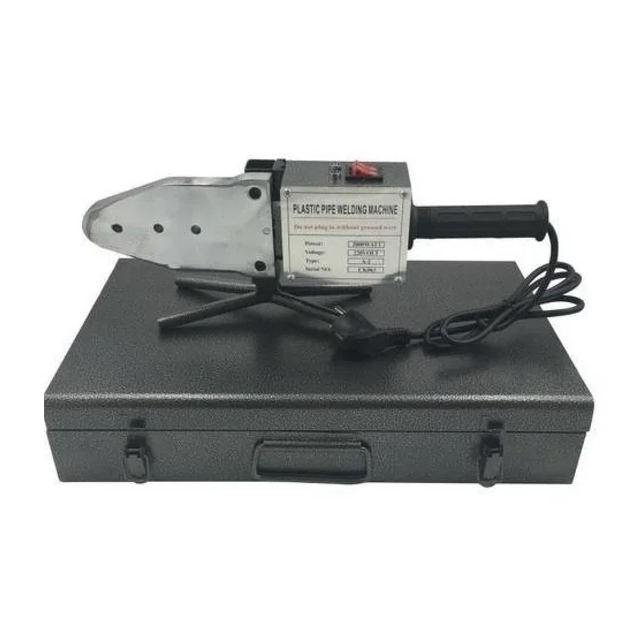 Termofusora Ppr 2000w Con Regulador Temperatura Polifusora