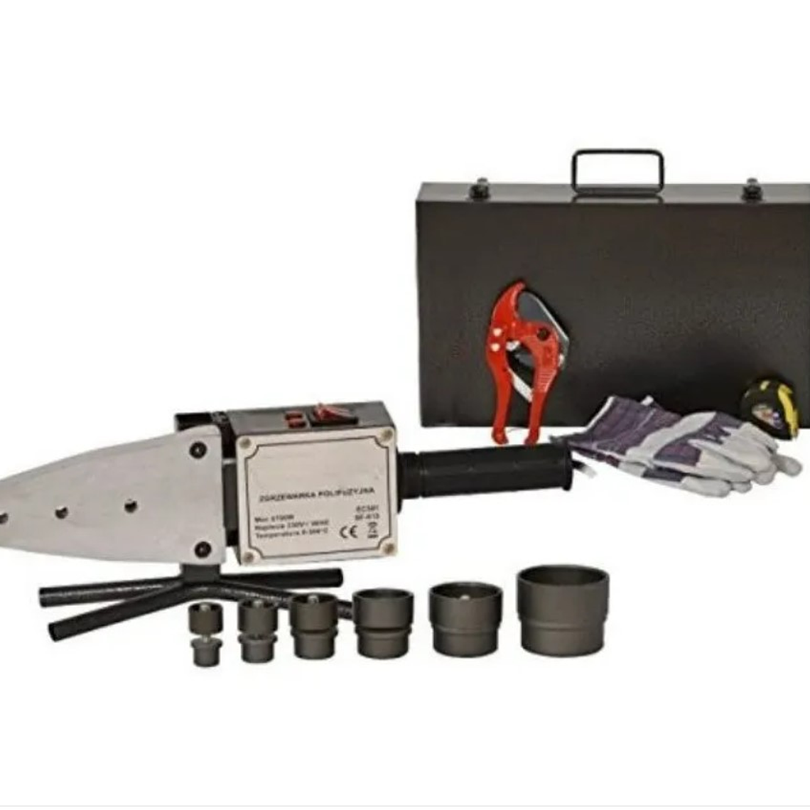 Termofusora Ppr 2000w Con Regulador Temperatura Polifusora 4