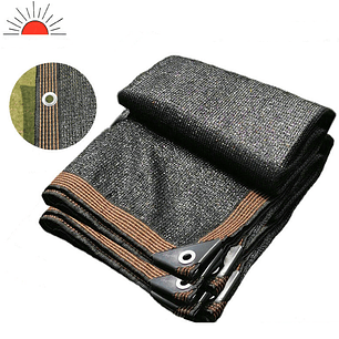 Carpa Malla Sombra Negra 4x5 metro