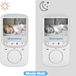 Cámara Bebe Monitor Pantalla Bebe Nocturno Vb605 - Miniatura 2