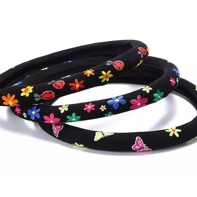 Cubierta Funda Cubre Volante Diseños Para Mujer 3d 3