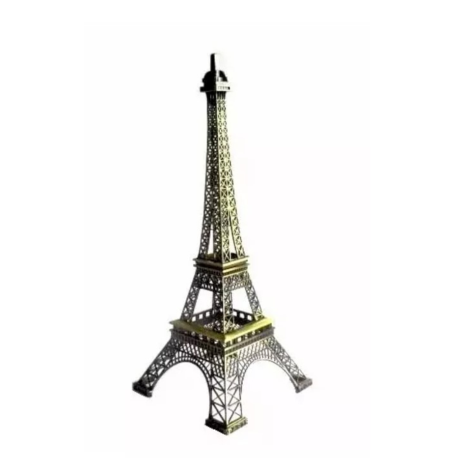 Torre Eiffel Paris 13 Cm Metal Decoración Adorno