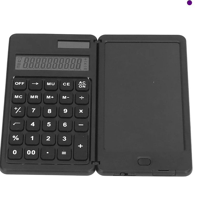 Calculadora Con Tableta De Escritura Lcd De 6´´ 5