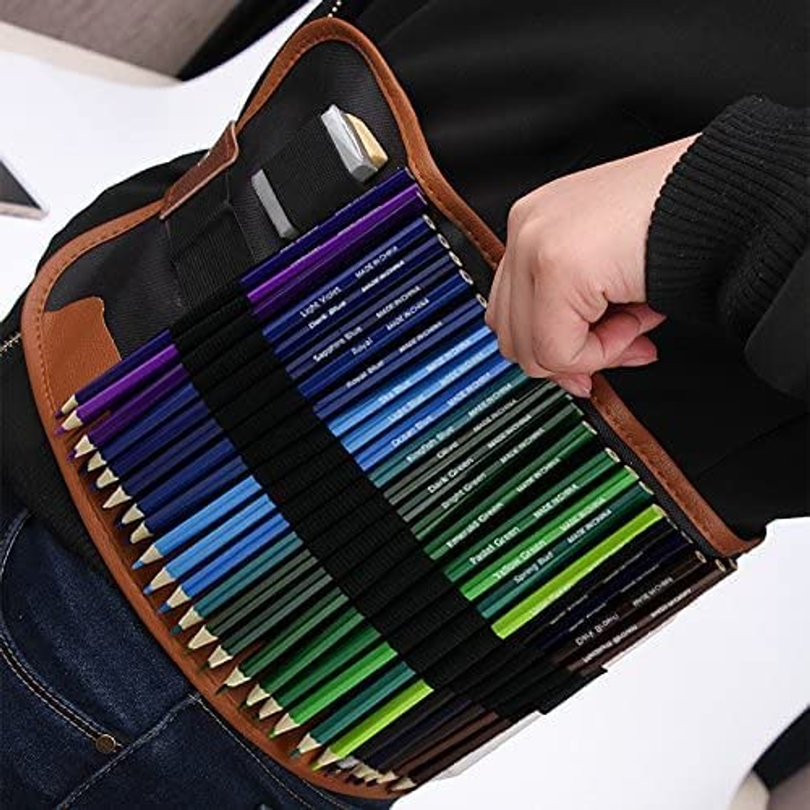 Juego De 50 Lápices De Colores Profesionales De Arte 2