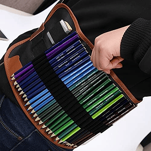 Juego De 50 Lápices De Colores Profesionales De Arte