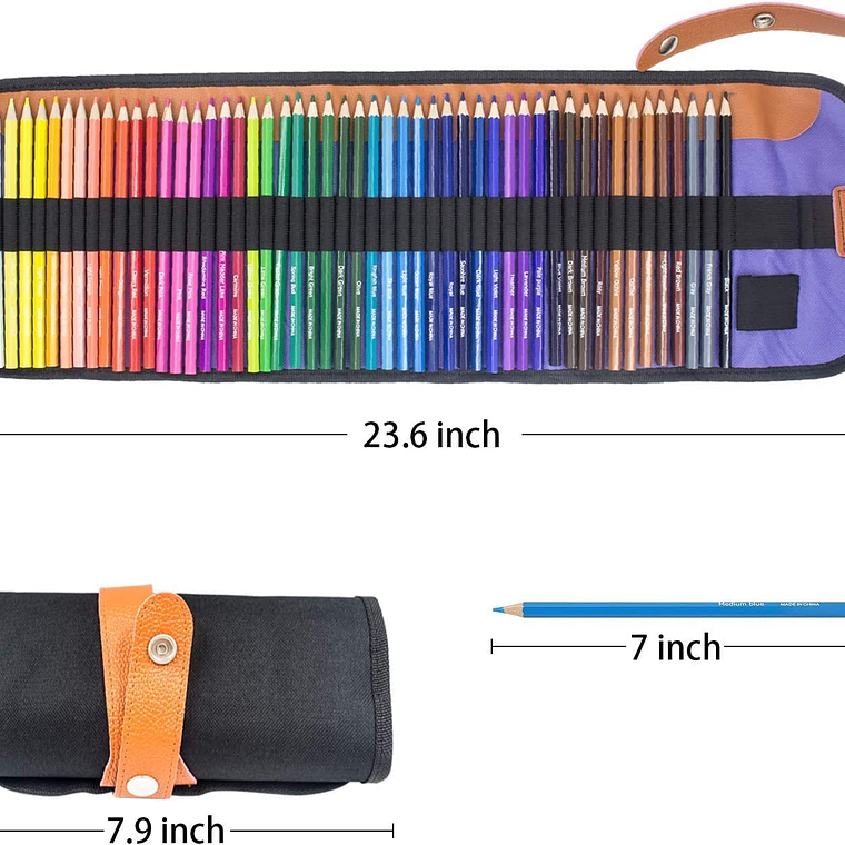 Juego De 50 Lápices De Colores Profesionales De Arte 4