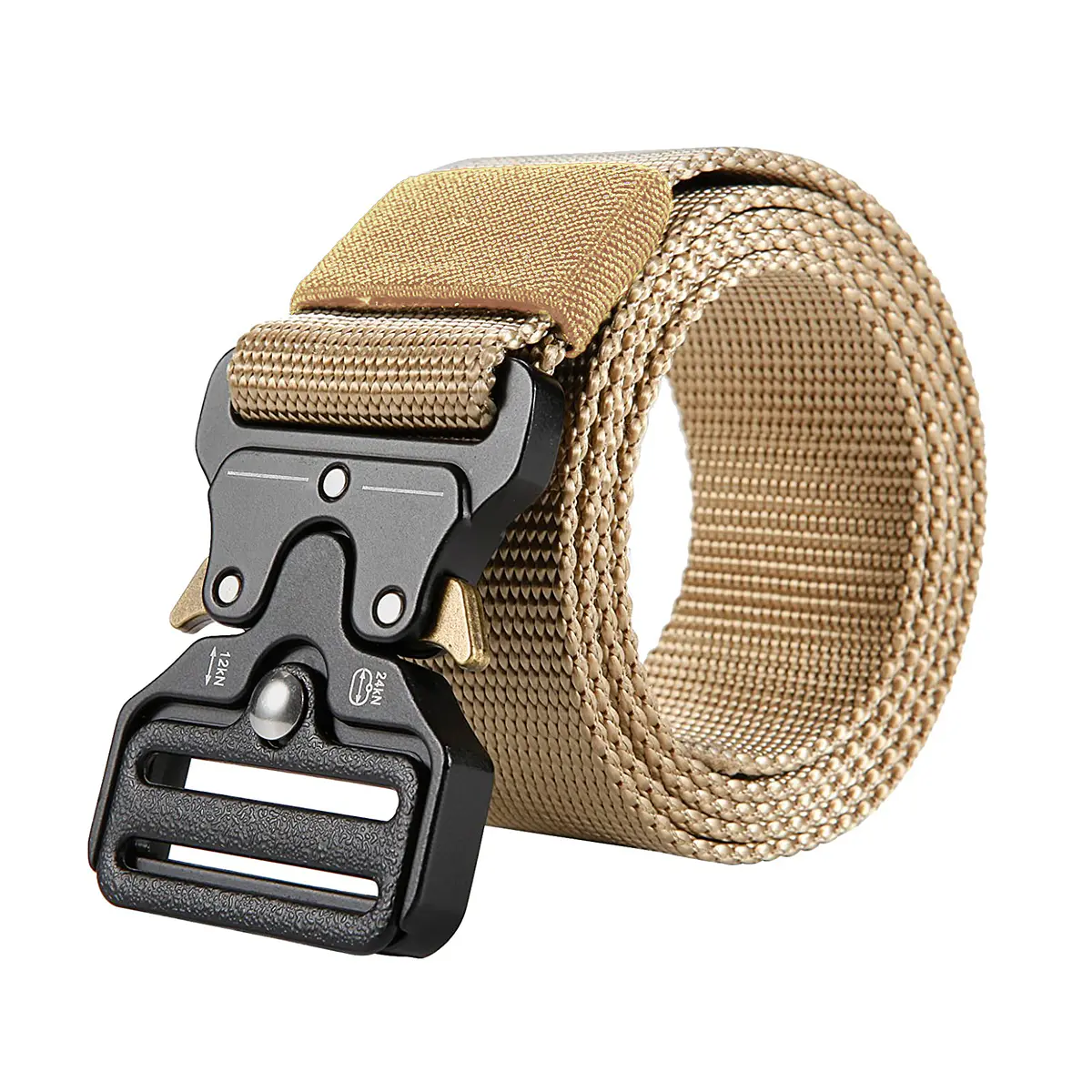 Cinturón Táctico Shono - Estilo Militar De Lona Y Nailon - HY02