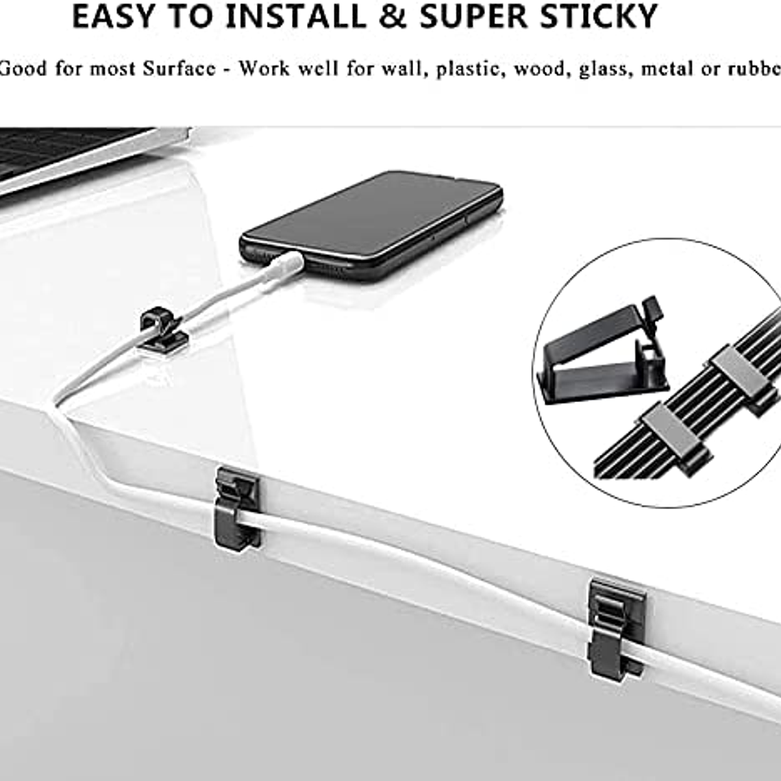 Kit Organizador De Gestión De Cables De 173 Piezas 2