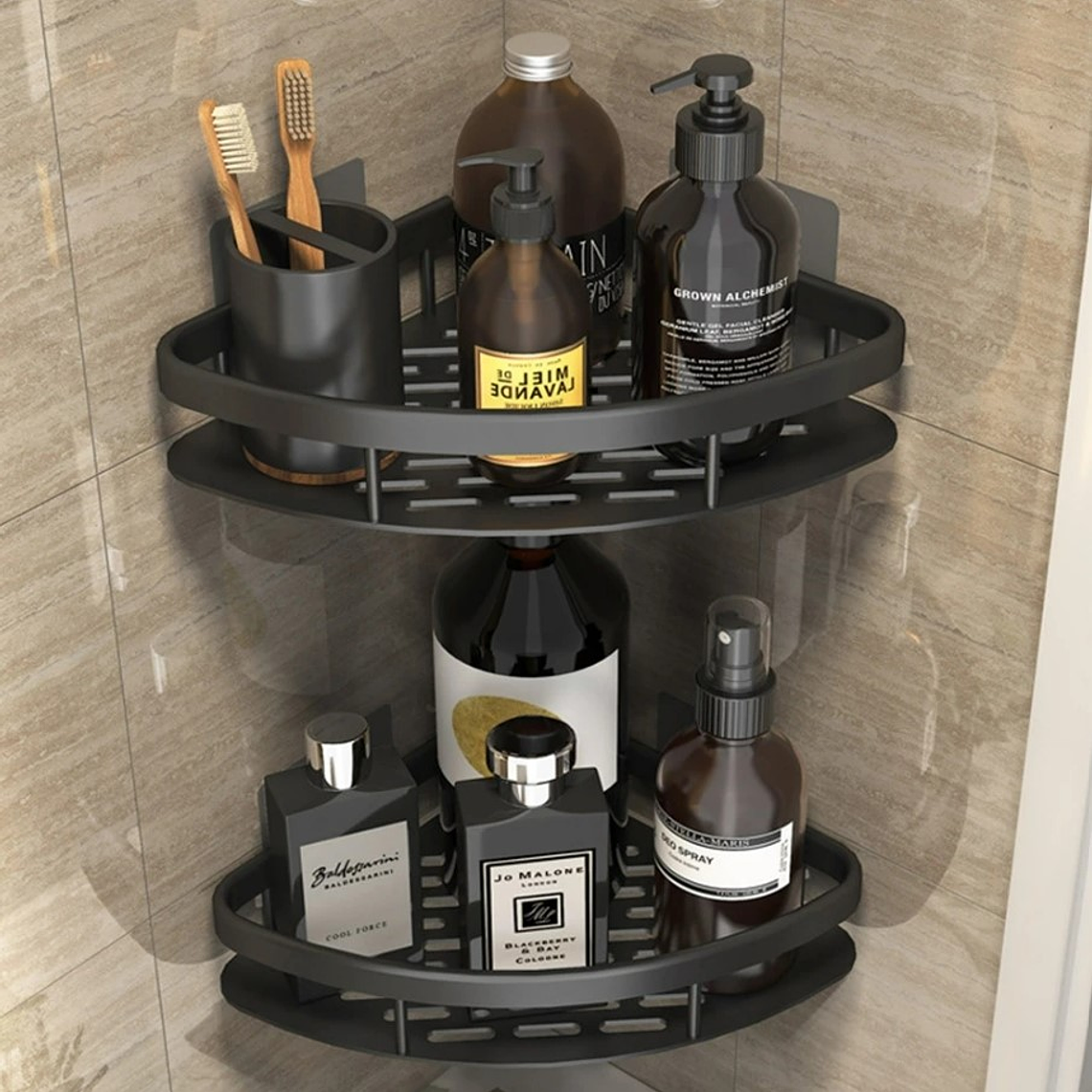 Organizador De Ducha Cocina Repisa Acero Inox Adhesivo 6