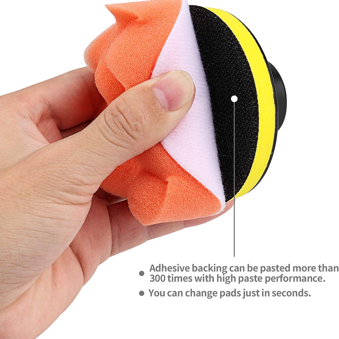 Kit De 11 Piezas Esponjas Pulir Almohadillas Para Auto 3