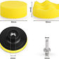 Kit De 11 Piezas Esponjas Pulir Almohadillas Para Auto - Miniatura 5