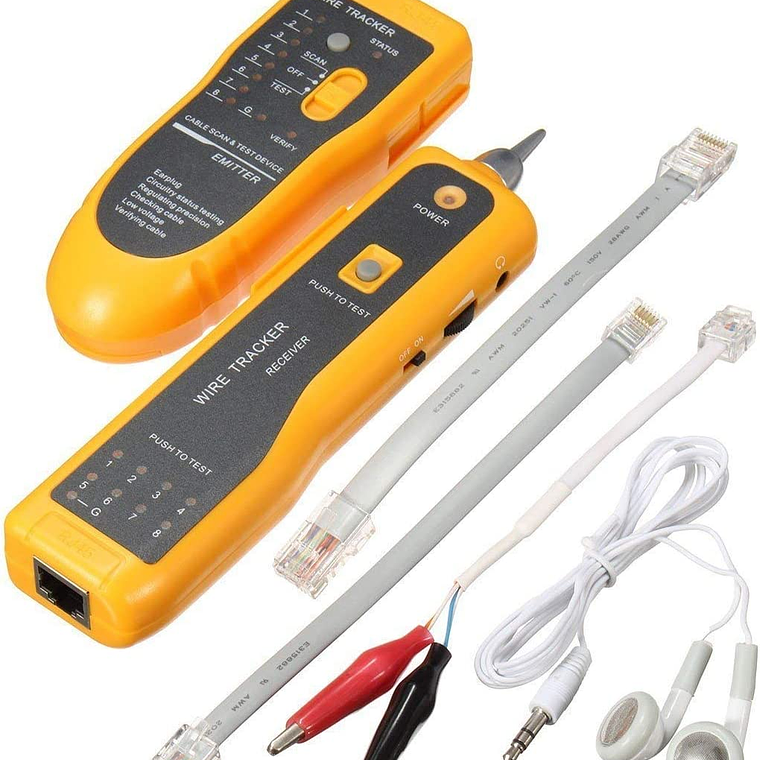 Tester Red Lan Rj45 Wire Tracker Buscador Cable Rj11 Cat5 1