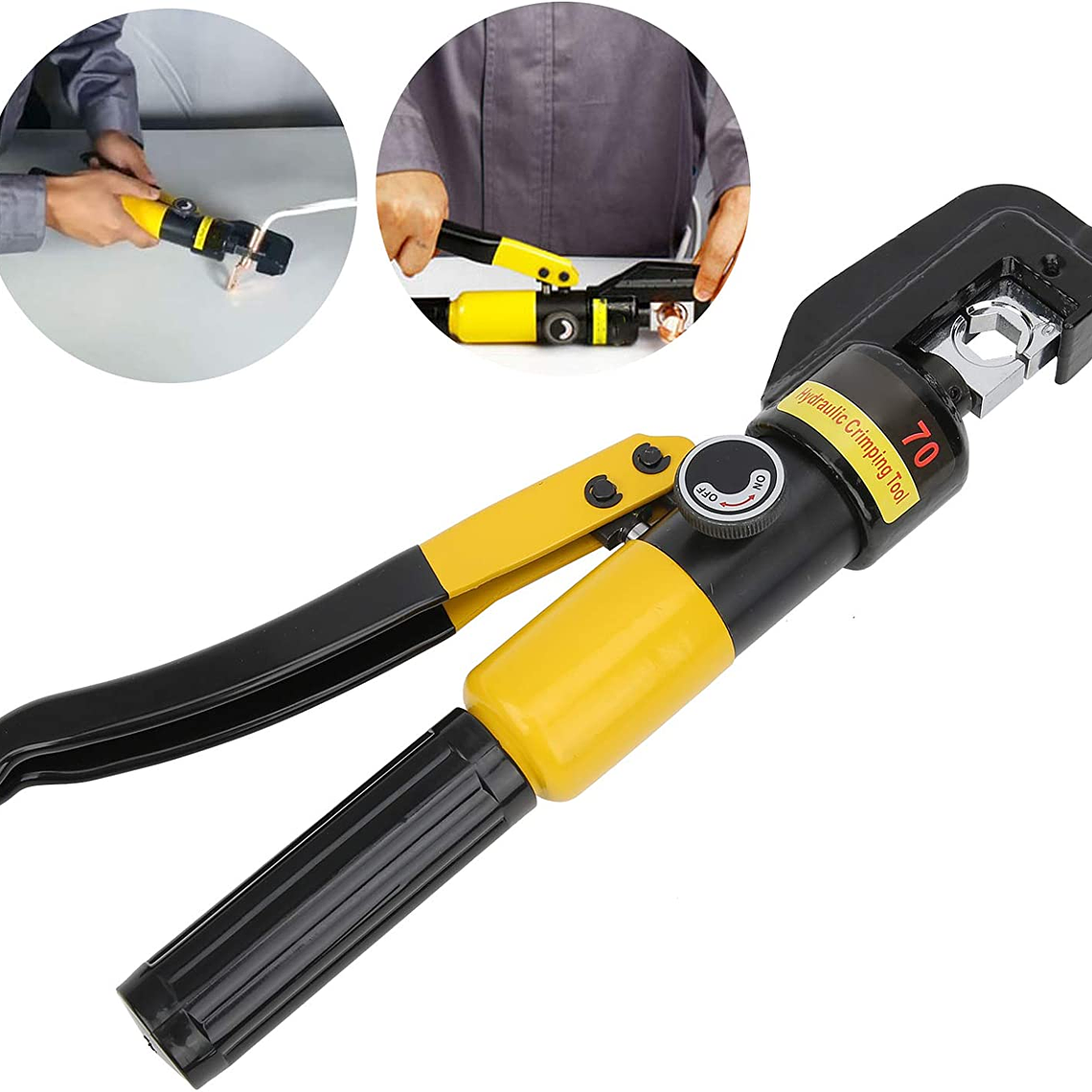 Alicate Aprieta Terminales Prensa Hidraulico 10 Tn 9 Dies 1