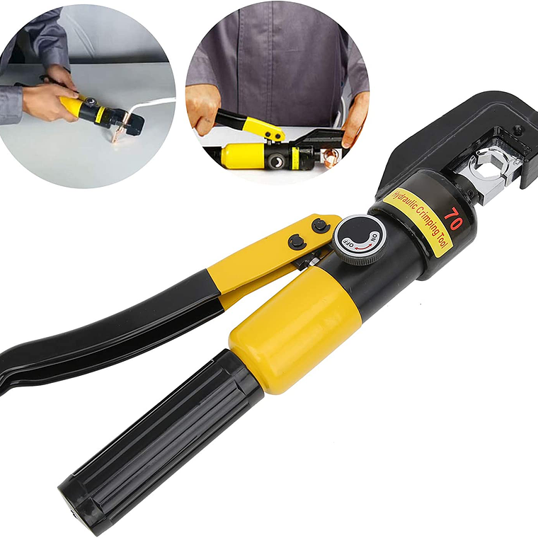 Alicate Aprieta Terminales Prensa Hidraulico 10 Tn 9 Dies 1