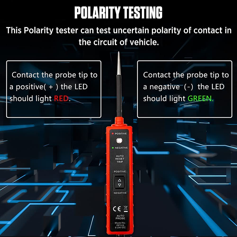 Punta Lógica Automotriz Em285 Probador Circuito Eléctricos 3