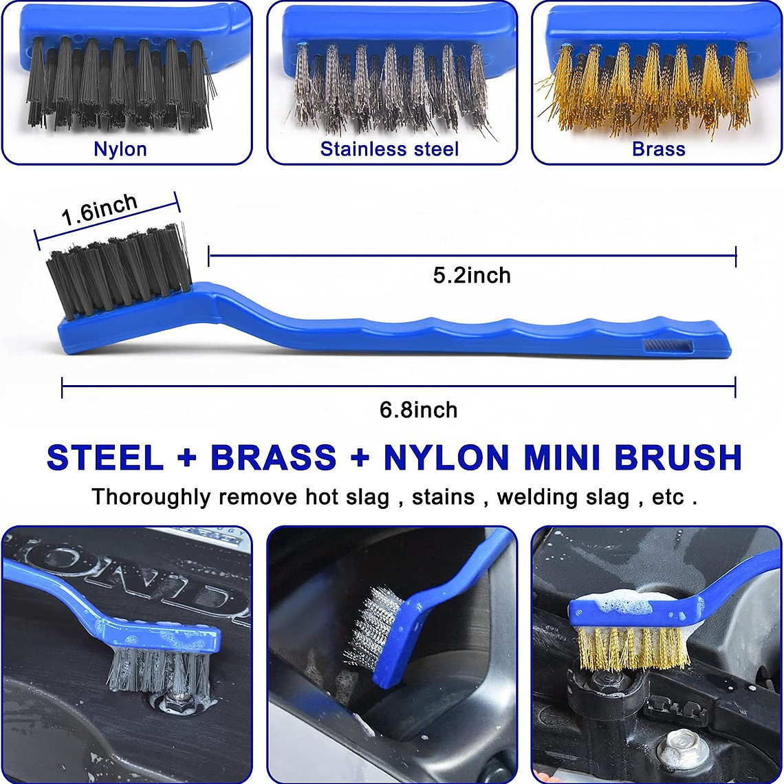 Juego 21 Pzas De Cepillos De Lavado De Autos Pulir Limpieza 3