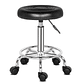 Taburete Piso Bar Ajustable Giratorio Con Ruedas - Miniatura 1
