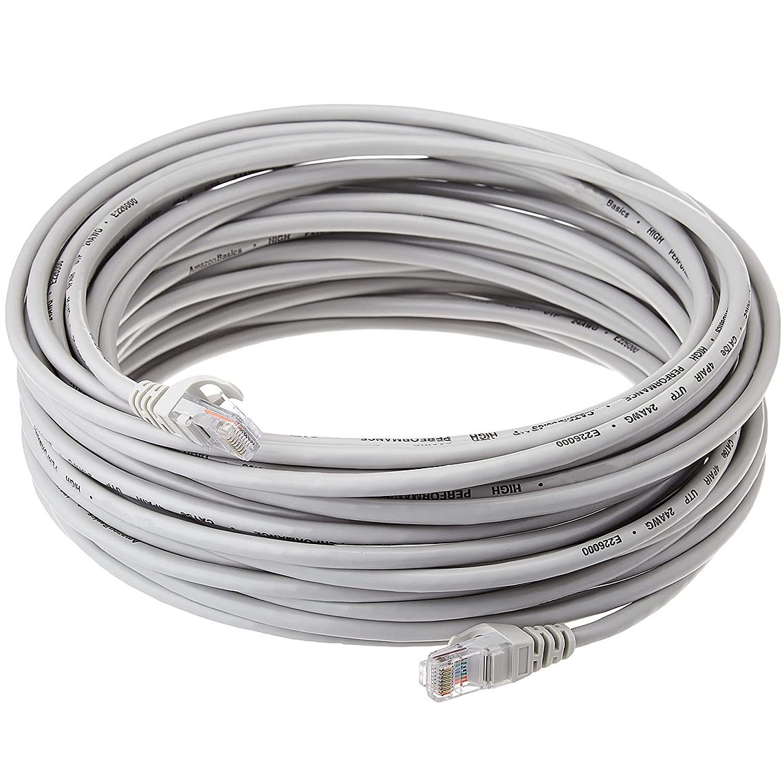 Cable De Red Rj45 Cat6e 20 Metros 4par 24awg 1