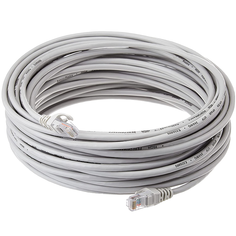 Cable De Red Rj45 Cat6e 20 Metros 4par 24awg 1