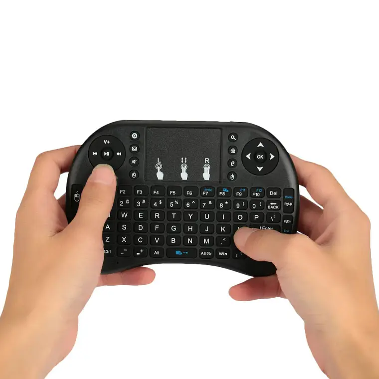 Mini Teclado Inalámbrico Touchpad Smartv Pc Tvbox 2