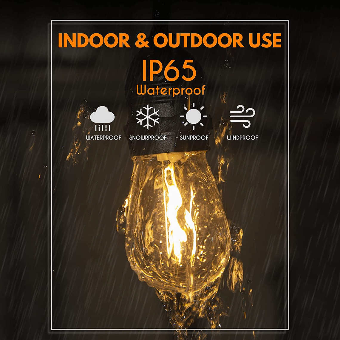 Guirnalda Luces Led 10 Metros Unible Exterior 10 Ampolletas 4