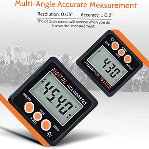 Inclinometro Clinometro Digital Herramientas Imantado